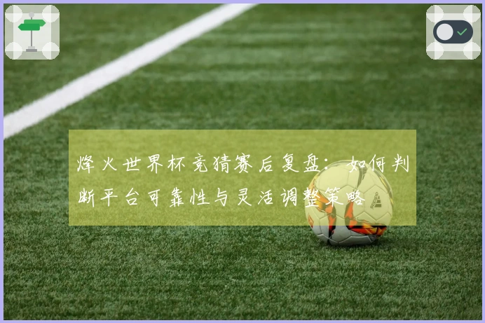 烽火世界杯竞猜赛后复盘：如何判断平台可靠性与灵活调整策略